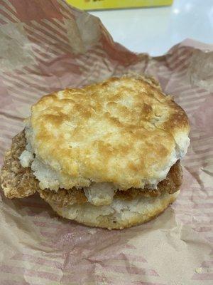 Cajun Filet biscuit