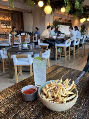 Za'atar fries