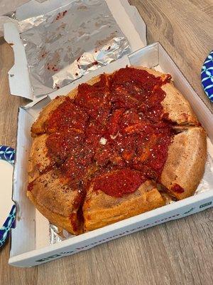 Chicago Stuffed pizza