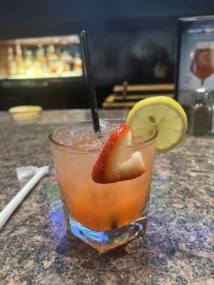 Tito's strawberry lemonade