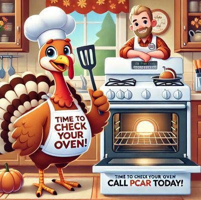 Thanksgiving is Almost Here!

Is your oven ready for the holiday feast? Don't wait until it's too late!