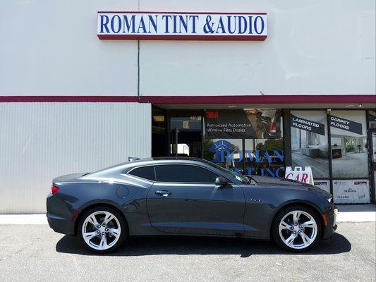 2020 Chevrolet Camaro - 3M Ceramic IR Series (15% All Front Windows, 5% All Back Windows)