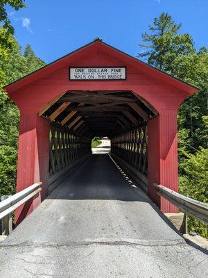 Chiselville Covered Bridge, Sunderland VT