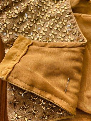 Sari blouse never tailored