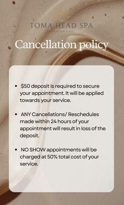 Cancellation Policy