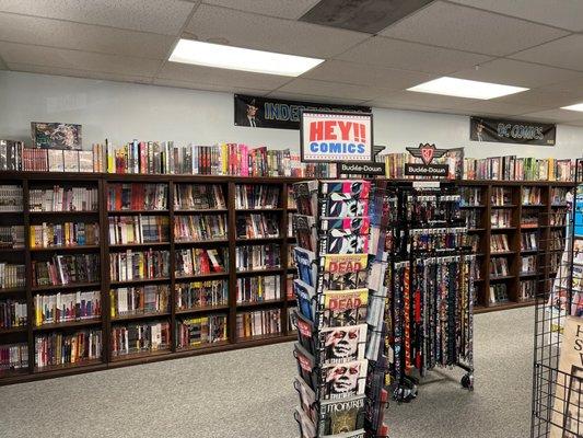 Awesome selection of graphics novel comic books.