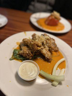 Buffalo Garlic Parmesan Wings