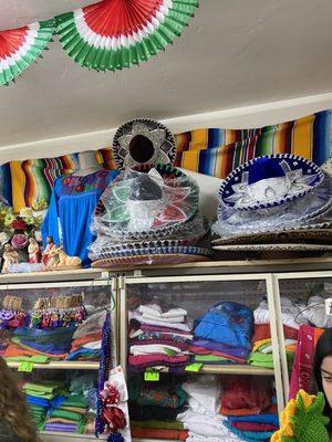 Mexican style hats! Charro hats.