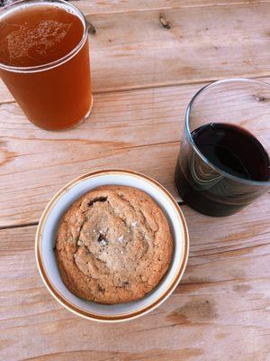 Beer, Cookie, Chilled Red