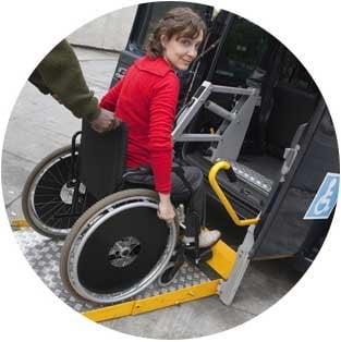 p.r.n. Para Transit Service: transportation solutions for the elderly and disabled