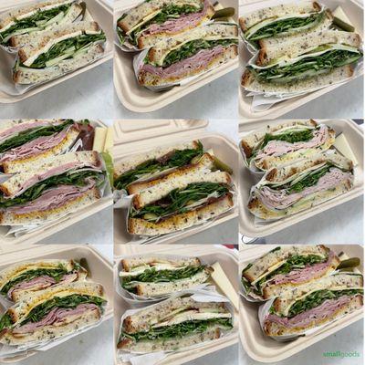 Smallgoods sandwiches - the best! La Jolla's best cafe is Smallgoods #bestcafe #cafe #coffee #sandwich #bestsandwich