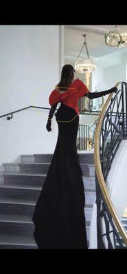 evening gown design created by The House Of Couture