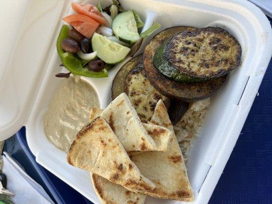 Vegan Vegetable Plate