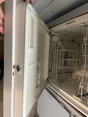 Old Dishwasher was not cleaned or cleared out, unable to use since 05/20