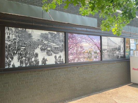 Remodeled windows that remembers DC 100 yrs ago