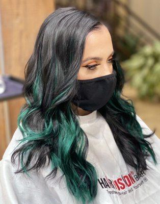 Customized Fashion Color Hair Extensions