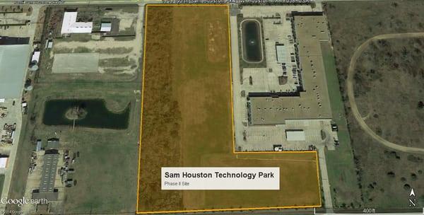 Located on the North Sam Houston Parkway, this land site has 60% plans and detention in place.