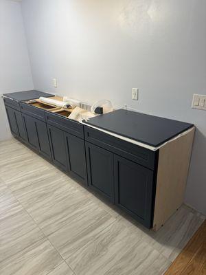 Unfinished cabinets