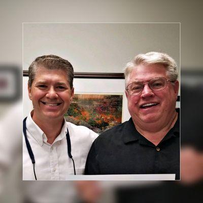 Dr. Rick and our wonderful patient Mike