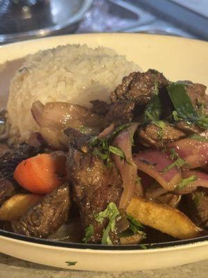 Lomo Saltado - Tender meat (certified angus)