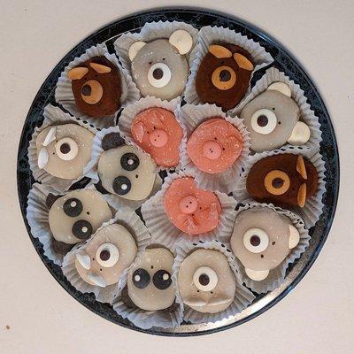 Animal style Mochi (Bears, Pandas, Pigs)