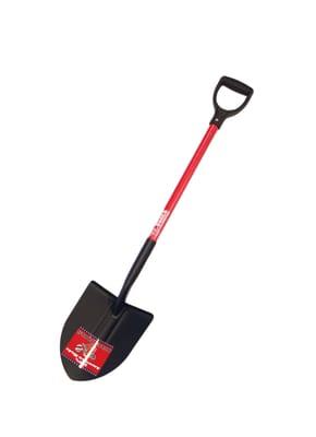 82510 Round Point Dgrip Fiberglass Shovel