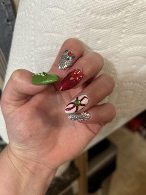 Holiday nails