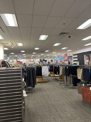 Men clothes section