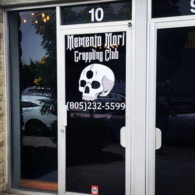 We put this customers business logo and number to the front door of there location.