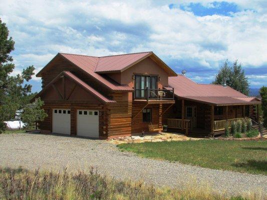 Sweet Log home on 35 acres--Log Hill--Montrose-Ridgway-Sold 2013