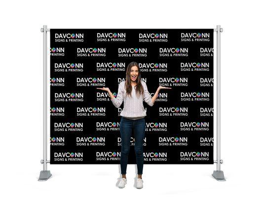 Step & Repeat Banners! 
Design Included * Fast Turnaround * Excellent Quality. Order yours today! 702-888-3868 or email orders@davconn.com