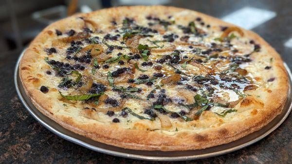 Blueberry Ricotta Pizza