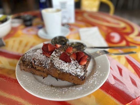 Cinnamon raisin French toast