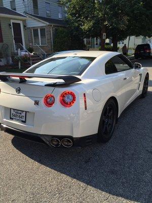 Exhaust Installed On This GTR