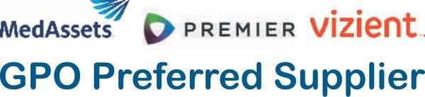 We are certified supply chain experts, contracted with large purchasing organizations such as Vizient, Premier and CoreTrust/Healthtrust