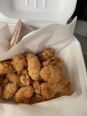 Popcorn shrimp