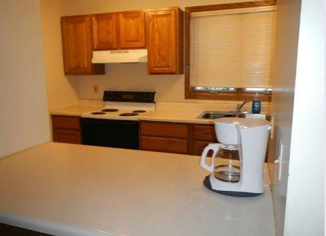 Thiel Retreat Center kitchenette