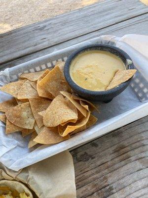 Queso and Chips