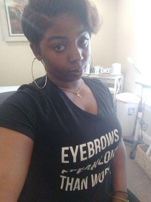 Remember lady's brows play a major part of your everyday look.
Eyebrows Speak Louder Than Words