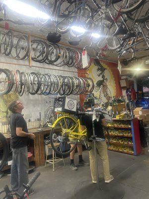 Awesome bike shop