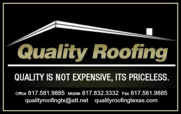 Contact Quality Roofing, Free Inspections