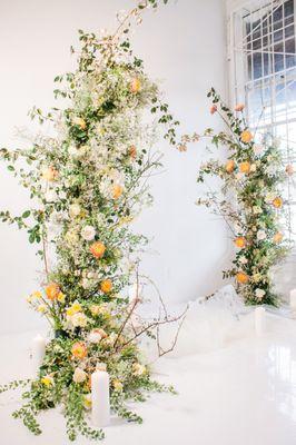 Floral arch - Houston floral designer