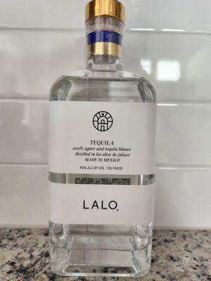 Lalo tequila 100% agave Azul tequila Blanco distilled in Los Altos de jalisco. Made in Mexico