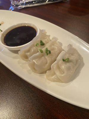 Cold soggy gyoza :(