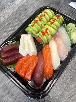 Sushi and Sashimi Special Lunch Platter