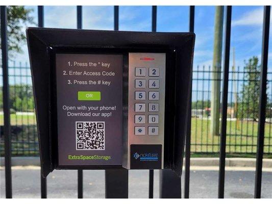 Keypad - Extra Space Storage at 405 Longtown Rd, Columbia, SC 29229