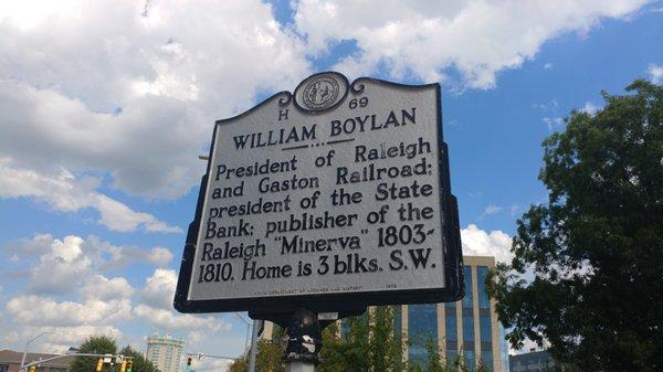 William Boylan Historical Marker