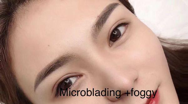 Microblading +fog