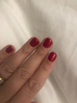 Beautiful shellac polish