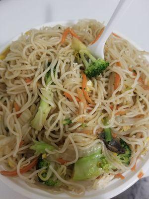 Vegetable mei fun - way more noodles than veggies